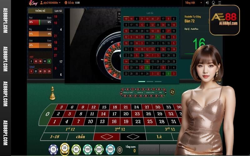 Chơi Roulette AE888 dễ thắng cần có kinh nghiệm và nắm chắc luật chơi