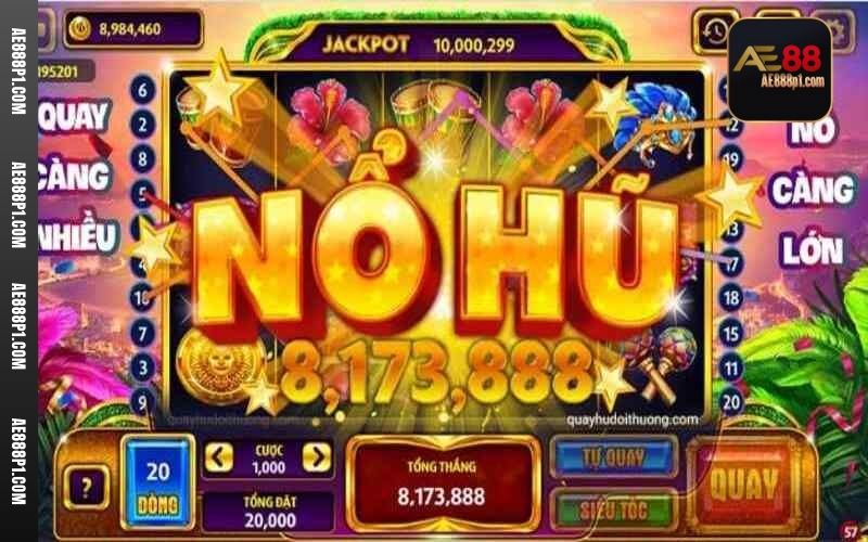 Nổ hũ PG Slot thu hút hàng triệu lượt quay hũ mỗi ngày tại nhà cái AE888