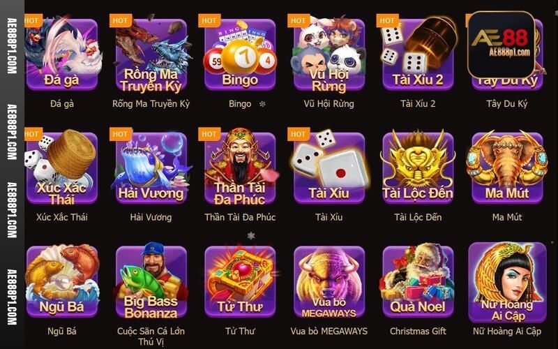 Sảnh nổ hũ Rich88 thu hút người chơi nhờ kho game đa dạng, phong phú